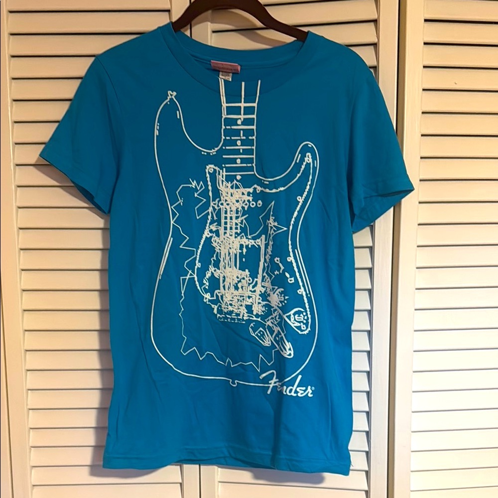 Fender Blue Kids Graphic T-Shirt